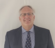 Broker Frank in front of office