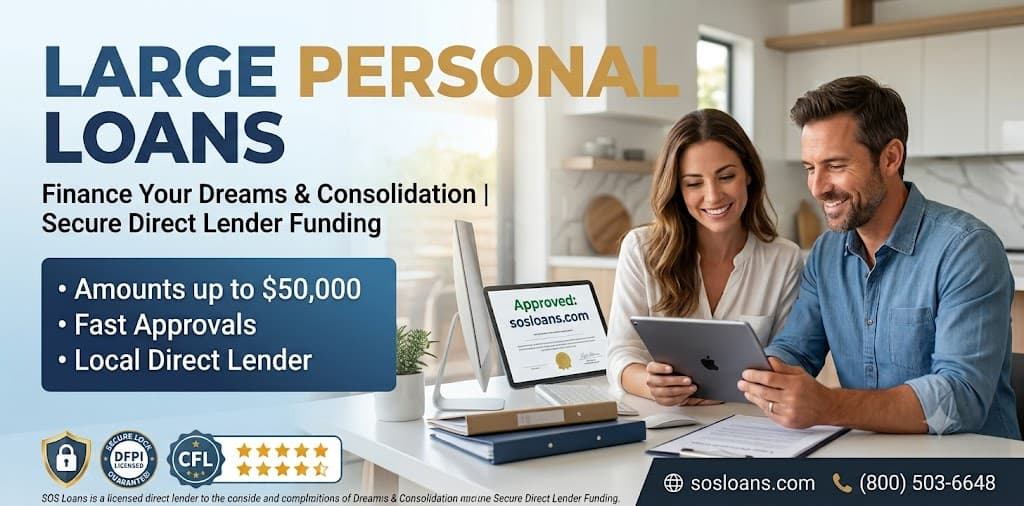 Large Personal Loans