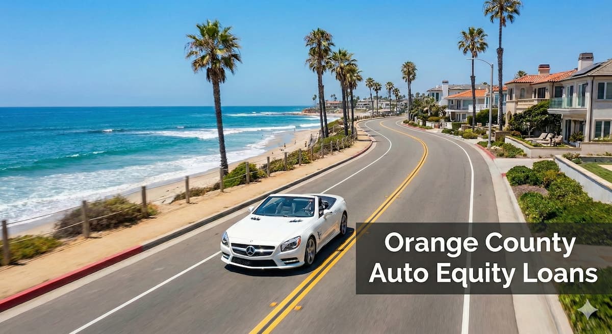 Auto equity loans for Orange County drivers on PCH in Newport beach