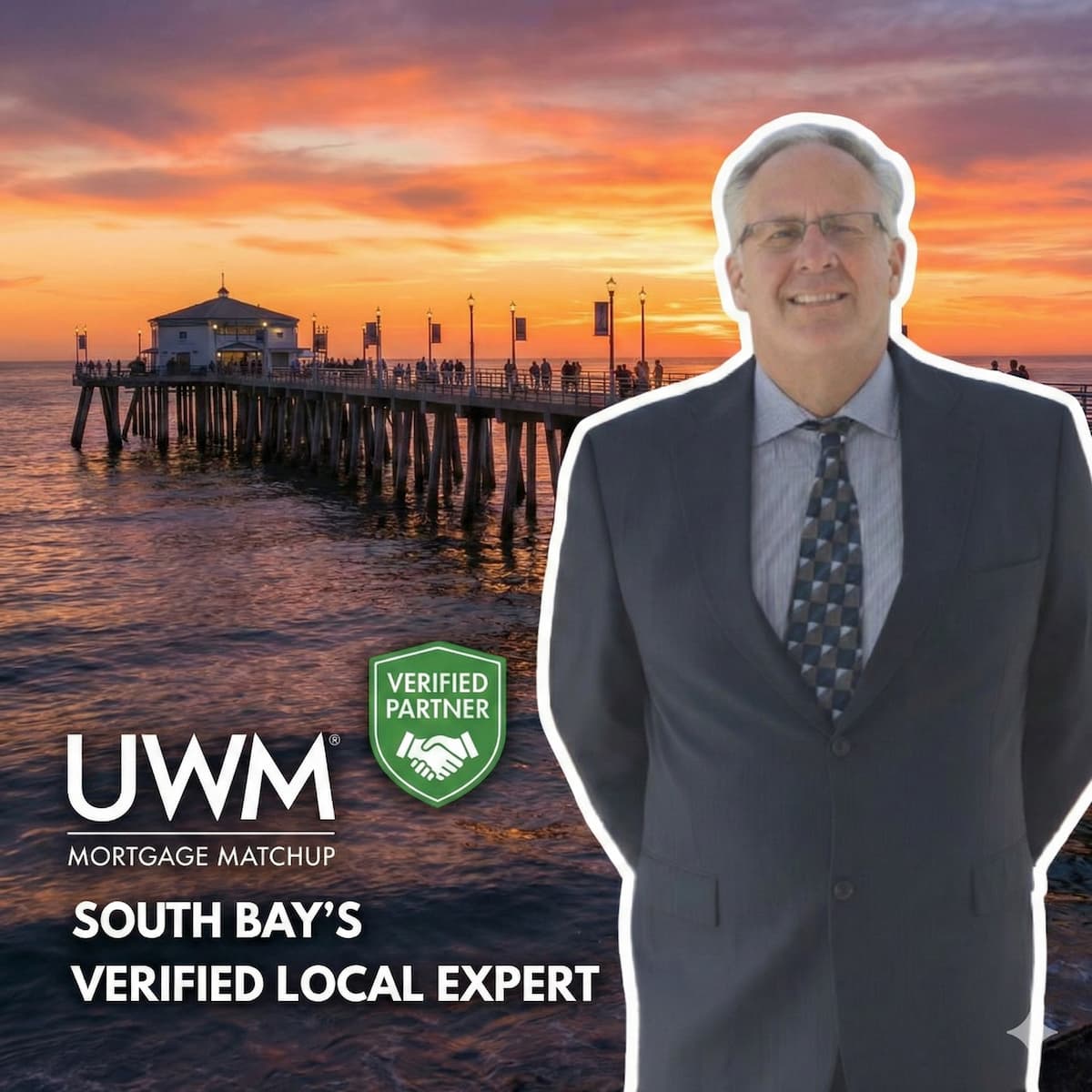 Frank Stiebel S.O.S. Loans official UWM Mortgage Matchup verified partner profile for California homeowners